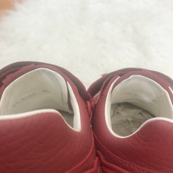 Louis Vuitton Red Elliptic Damier Sneaker SZ 10.5 - Picture 8 of 8